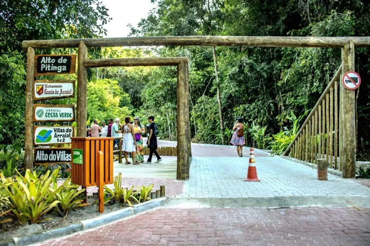 Flamingo - 4 Suite -15 Gasten - Arraial D' Ajuda 포르투세구로 아파트