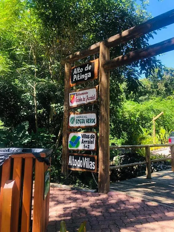 아파트 Flamingo - 4 Suite -15 Gasten - Arraial D' Ajuda 포르투세구로 브라질